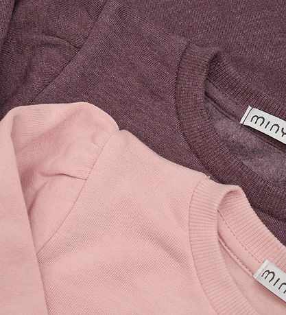 Sweat-shirt Minymo - 2 Pack - Misty Rose