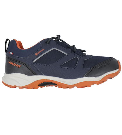 Viking Shoe - Nator Low GTX - Navy/Orange Viking Shoe - Nator Low GTX - Navy/Orange