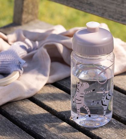 Sebra Water Bottle - 425 mL - Teeny Toes - Purple