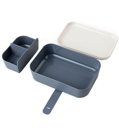 Sebra Lunchbox - Silicone Strap - Busy Builders - Blue Sebra Lunchbox - Silicone Strap - Busy Builders - Blue
