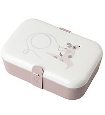 Sebra Nestisbox - Silíkon ól - Teeny Toes - Bleikt