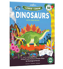 Eeboo Colouring Book - Lear To Draw - Dinosaurs Eeboo Colouring Book - Lear To Draw - Dinosaurs