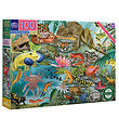 Eeboo Palapeli - 100 Tiilet - 40,6x61 cm - sammakkoeläimet Eeboo Palapeli - 100 Tiilet - 40,6x61 cm - sammakkoeläimet