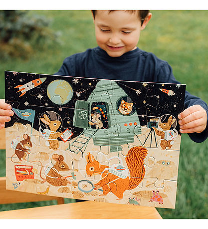 Puzzle Eeboo - 20 Briques - 28x38 cm - La Chambre Puzzle Eeboo - 20 Briques - 28x38 cm - La Chambre