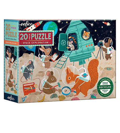 Puzzle Eeboo - 20 Briques - 28x38 cm - La Chambre Puzzle Eeboo - 20 Briques - 28x38 cm - La Chambre