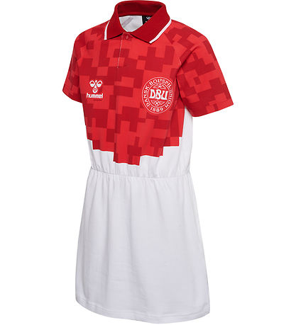 Hummel Kjóll - DBU Leikdagur - Hvítur/Chili Pepper