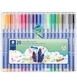 Staedtler Markers - 20 pcs - Triplus Fibre-tip Pen - 1.0 mm Staedtler Markers - 20 pcs - Triplus Fibre-tip Pen - 1.0 mm