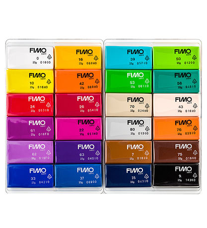 Staedtler FIMO Play Dough - Soft - 24x25 g - Basic Staedtler FIMO Play Dough - Soft - 24x25 g - Basic