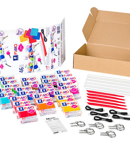 Staedtler FIMO Play Dough w. Tool - Soft - 46 Parts - 26x57g