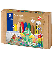 Staedtler Crayons w. Activity Book - Noris Junior - 7 pcs Staedtler Crayons w. Activity Book - Noris Junior - 7 pcs