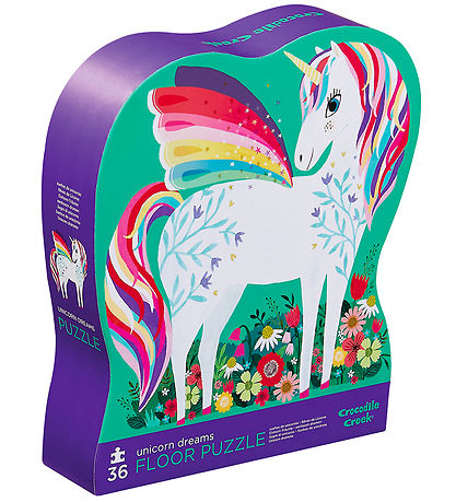 Crocodile Creek Palapeli - 36 Tiilet - Unicorn Unet