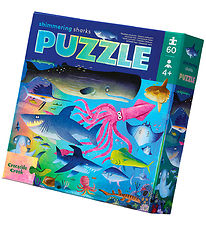 Crocodile Creek Jigsaw Puzzle - 60 Bricks - Shimmering Sharks Crocodile Creek Jigsaw Puzzle - 60 Bricks - Shimmering Sharks