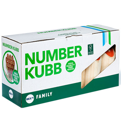 Bex Sport Garden games - Wood - Number Kubb Family Bex Sport Garden games - Wood - Number Kubb Family