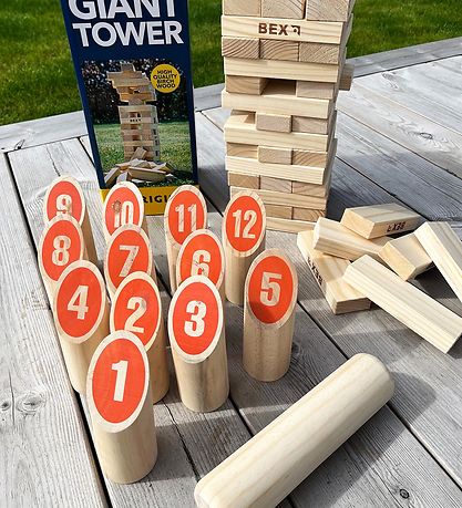 Bex Sport Garden games - Wood - Number Kubb Family Bex Sport Garden games - Wood - Number Kubb Family