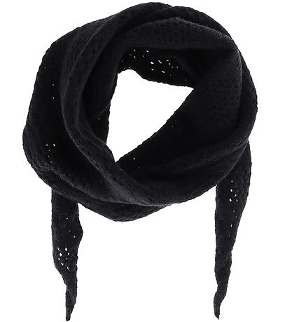 By Stær Scarf - Knitted - Tonje - 110x28 cm - Black