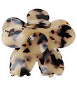By Stær Hair clip - Adeline - 7 cm - Black/Beige