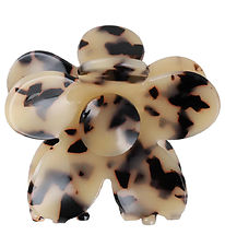 By Stær Hårspenne - Adeline - 7 cm - Svart/Beige