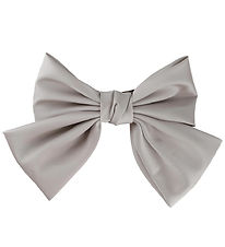 By Stær Bow Hair Clip - Julia - 14 cm - Grey
