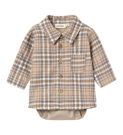 Lil' Atelier Shirt Bodysuit L/æ - NbmDamien - Pure Cashmere
