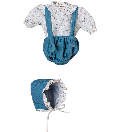 Vêtements de Poupée Asi - 46 cm - Leo - Bleu/Blanc