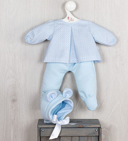 Vêtements de Poupée Asi - 43 cm - Pablo - Bleu/Blanc