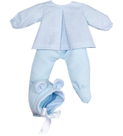 Vêtements de Poupée Asi - 43 cm - Pablo - Bleu/Blanc