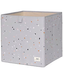 3 Sprouts Storage Box - 33x33x33 cm - Terrazzo/Light grey 3 Sprouts Storage Box - 33x33x33 cm - Terrazzo/Light grey
