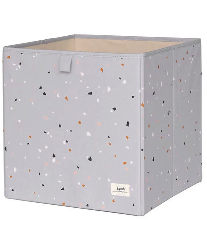 3 Sprouts Aufbewahrungskiste - 33x33x33 cm - Terrazzo/Hellgrau 3 Sprouts Aufbewahrungskiste - 33x33x33 cm - Terrazzo/Hellgrau