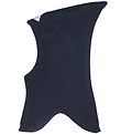 Racing Kids Balaclava - Wool/Cotton - 2-layer - Navy w. Star