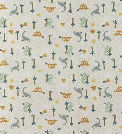 Nørgaard Madsens Bedding - Adult - White/Green w. Dinosaur Nørgaard Madsens Bedding - Adult - White/Green w. Dinosaur