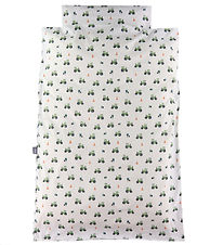 Nørgaard Madsens Bedding - Adult - White w. Green Tractors