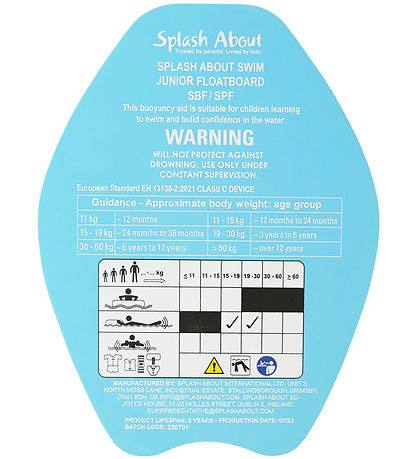 Planche de Natation Splash About - Rouge Planche de Natation Splash About - Rouge