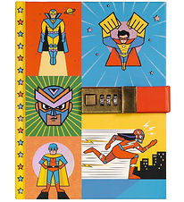 Agenda av. Serrure à code Djeco - Ben Newman - Super-héros Agenda av. Serrure à code Djeco - Ben Newman - Super-héros