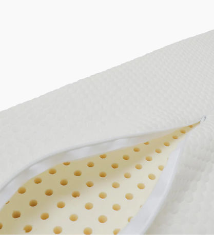 Nsleep Dýna í barnavagn - Náttúrulegt latex - 36x96 cm - Hvítt