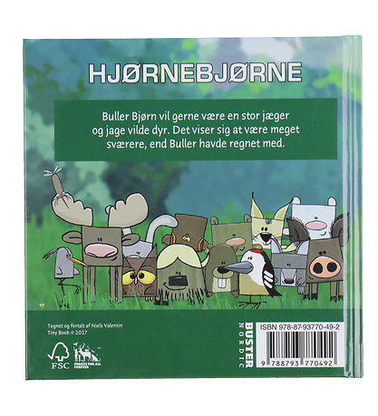 Forlaget Buster Nordic Book - Corner Bears - Buller Bear Catcher