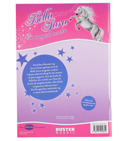 Cahier d'Activités av. Autocollants Forlaget Buster Nordic - Bel