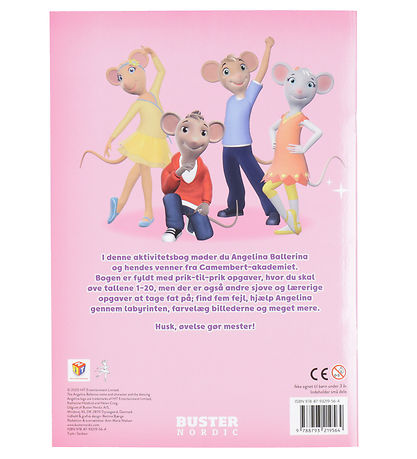 Forlaget Buster Nordic Aktivitätsbuch m. Stickers - Angelina