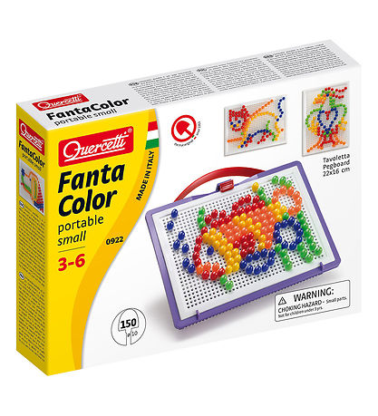 Quercetti Plakmozaïek - Fanta Color Tab - 150 st. - 00922 Quercetti Plakmozaïek - Fanta Color Tab - 150 st. - 00922