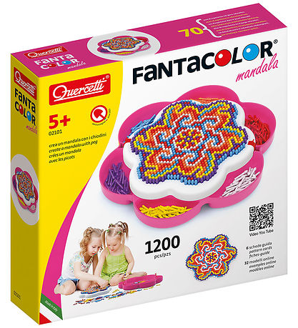 Mosaïque en bâtonnets Quercetti - FantaColor - Mandala - 1200 Pa