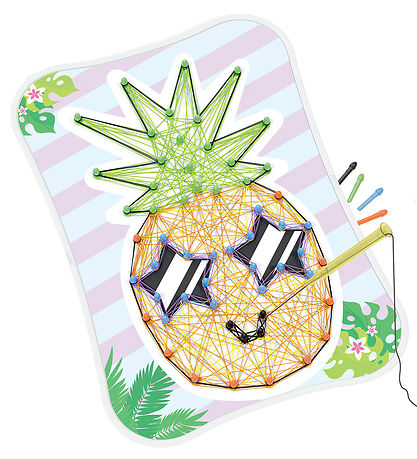 Set de Création Quercetti - String Art - Kawaii Fantaisie - Jeu  Set de Création Quercetti - String Art - Kawaii Fantaisie - Jeu