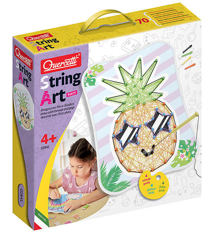Set de Création Quercetti - String Art - Kawaii Fantaisie - Jeu  Set de Création Quercetti - String Art - Kawaii Fantaisie - Jeu