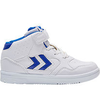 Hummel Shoe - Camden High Jr - White/Blue
