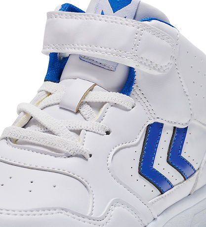 Hummel Shoe - Camden High Jr - White/Blue