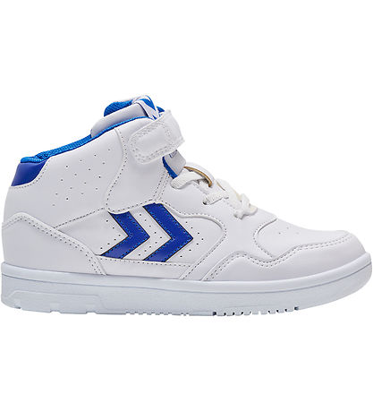 Hummel Shoe - Camden High Jr - White/Blue