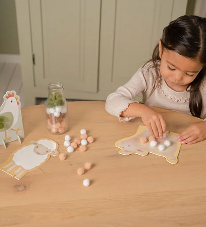 Little Dutch Creatieve Speelset - Pompon dieren - Kleine Farm Little Dutch Creatieve Speelset - Pompon dieren - Kleine Farm