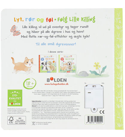 Forlaget Bolden Voelboek m. Geluid - Luisteren, aanraken en voel
