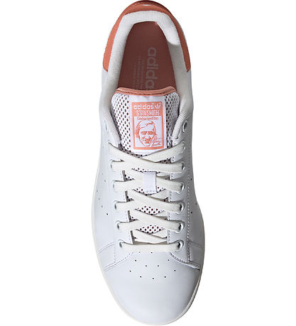 Chaussures adidas Originals - Stan Smith - Blanc/Lumière Orange