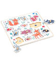 Puzzle en bois Vilac - 12 Briques - Animaux de la forêt Puzzle en bois Vilac - 12 Briques - Animaux de la forêt
