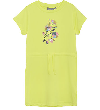 Robe Color Kids - Polyester - Feux de la rampe av. Fleurs Robe Color Kids - Polyester - Feux de la rampe av. Fleurs