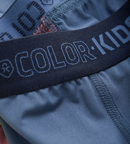 Leggings Color Kids - Polyester - Vintage Indigo av. Vieux rose Leggings Color Kids - Polyester - Vintage Indigo av. Vieux rose